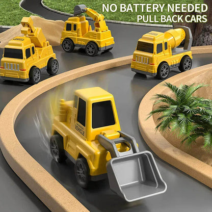 FunCity Trucks - Playset with Lights and Sound Skanto
