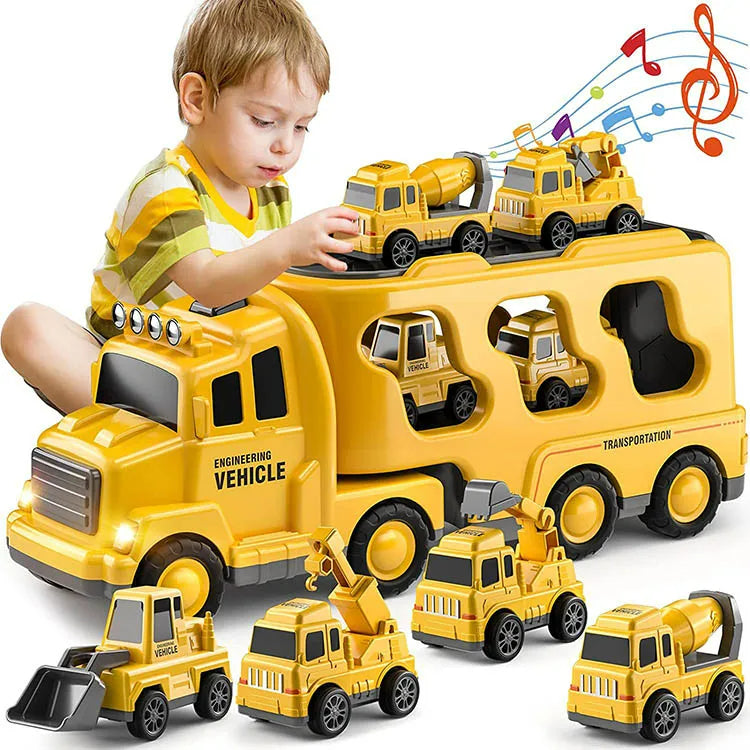 FunCity Trucks - Playset with Lights and Sound Skanto
