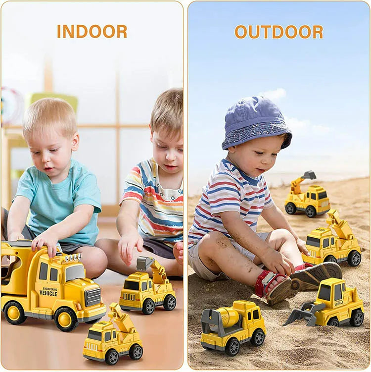 FunCity Trucks - Playset with Lights and Sound Skanto