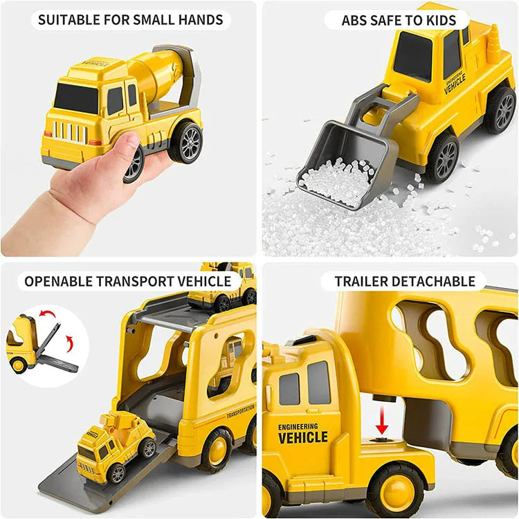 FunCity Trucks - Playset with Lights and Sound Skanto