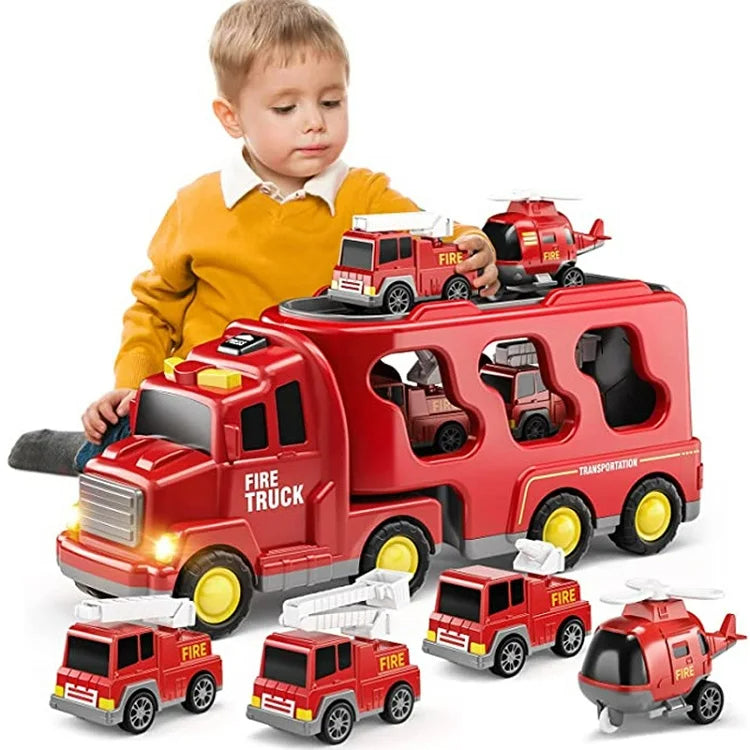 FunCity Trucks - Playset with Lights and Sound Skanto