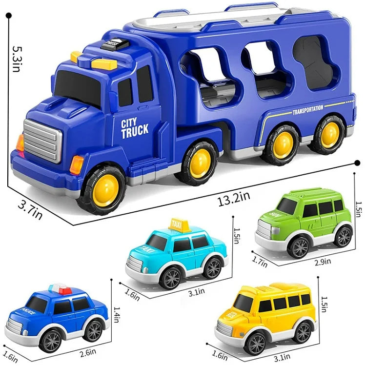 FunCity Trucks - Playset with Lights and Sound Skanto