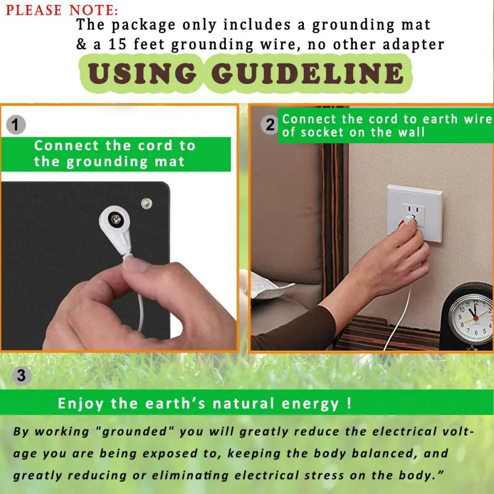 Skanto | Grounding Mat – Earthing Pad for Sleep and Health