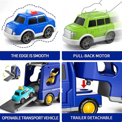 FunCity Trucks - Playset with Lights and Sound Skanto