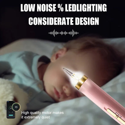 Skanto | 5-in-1 Electric Nail Care Device – Portable Manicure Tool with LED Light