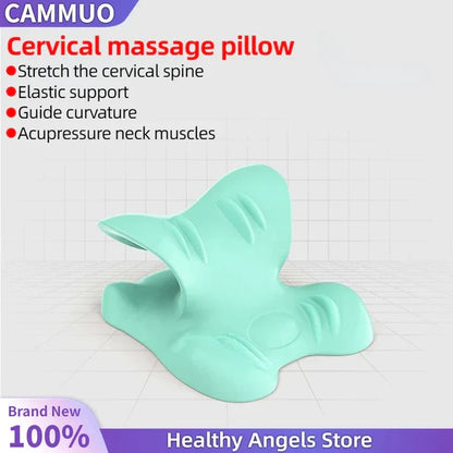 BowLift | Neck and Shoulder Stretch – Cervical Traction Pillow for Spinal Alignment and Massage