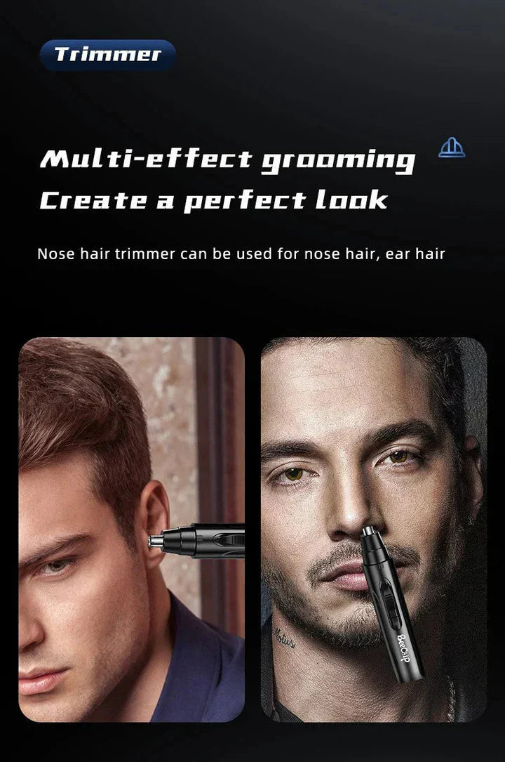 Skanto | Professional Pain-Free Nose and Ear Hair Trimmer for Men and Women