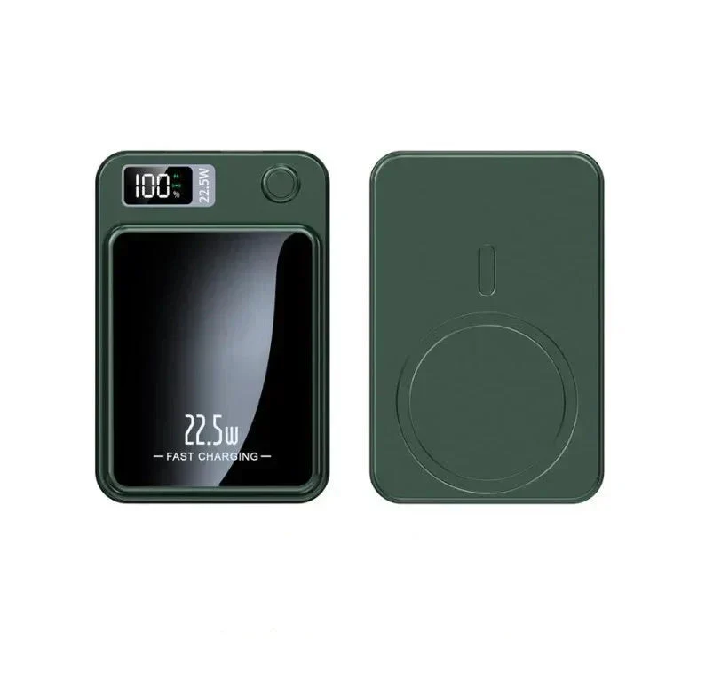 Skanto | Magnetic Mini Power Bank 5000mAh Wireless Backup Charger