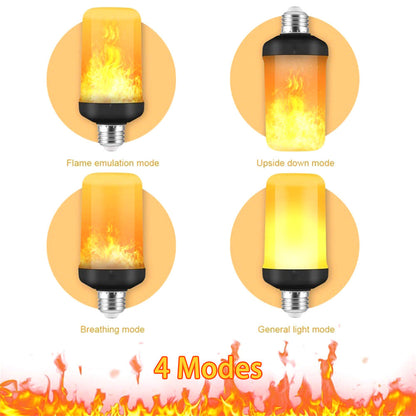 LED FLAME LIGHT PARTY LAMP - 4 MODES FIRE SIMULATION | Kalsten