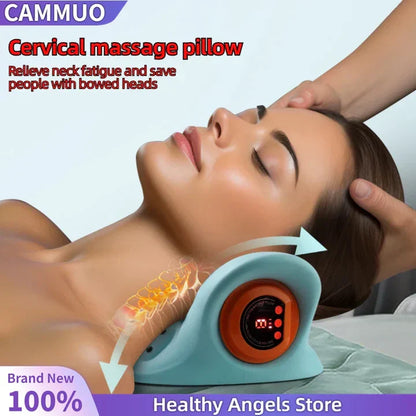 BowLift | Neck and Shoulder Stretch – Cervical Traction Pillow for Spinal Alignment and Massage