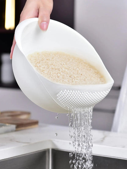 Sandsberg Silicone Sieve Rice Bowl Draining Basket