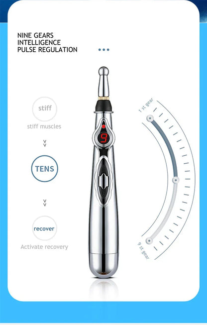 Skanto | Electronic Acupuncture Pen | Meridian Massage Device for Pain Relief