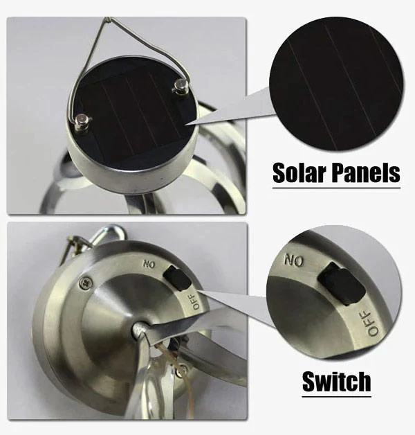 BowLift | LED Solar Wind Chime Light