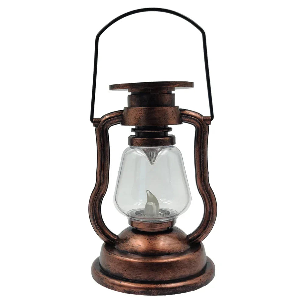 Retro Solar Lantern – Vintage Style for Outdoor Camping, Garden and Balcony, Weatherproof and Energy Efficient | Bowlift
