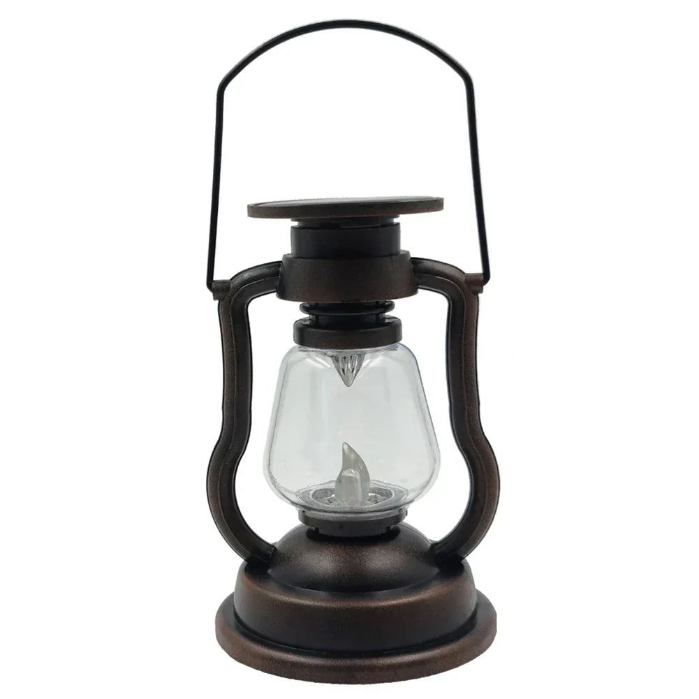 Retro Solar Lantern – Vintage Style for Outdoor Camping, Garden and Balcony, Weatherproof and Energy Efficient | Bowlift