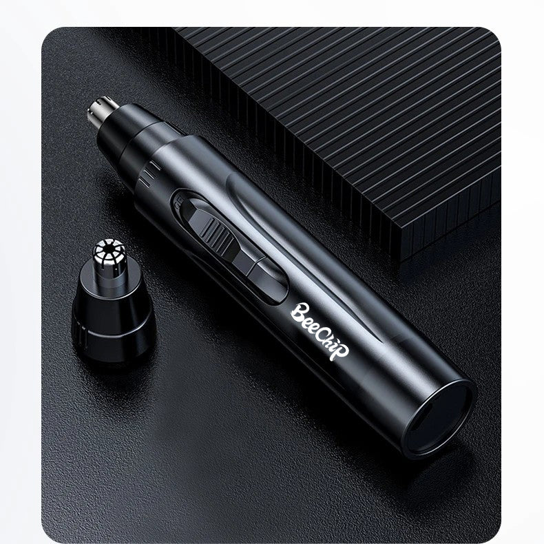 Skanto | SmoothTrim Rechargeable Nose and Ear Trimmer with Stainless Steel Blades