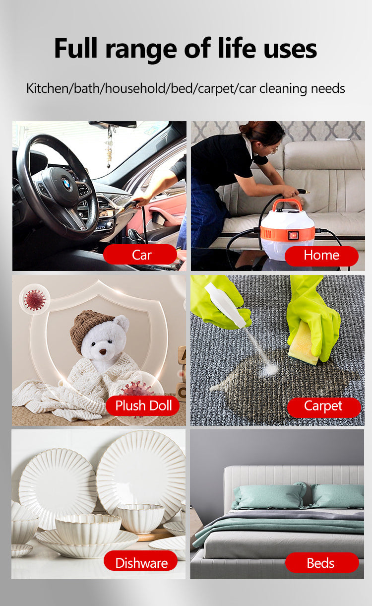 Skanto | 2800W High-Pressure Steam Cleaner – Powerful Home & Car Washer