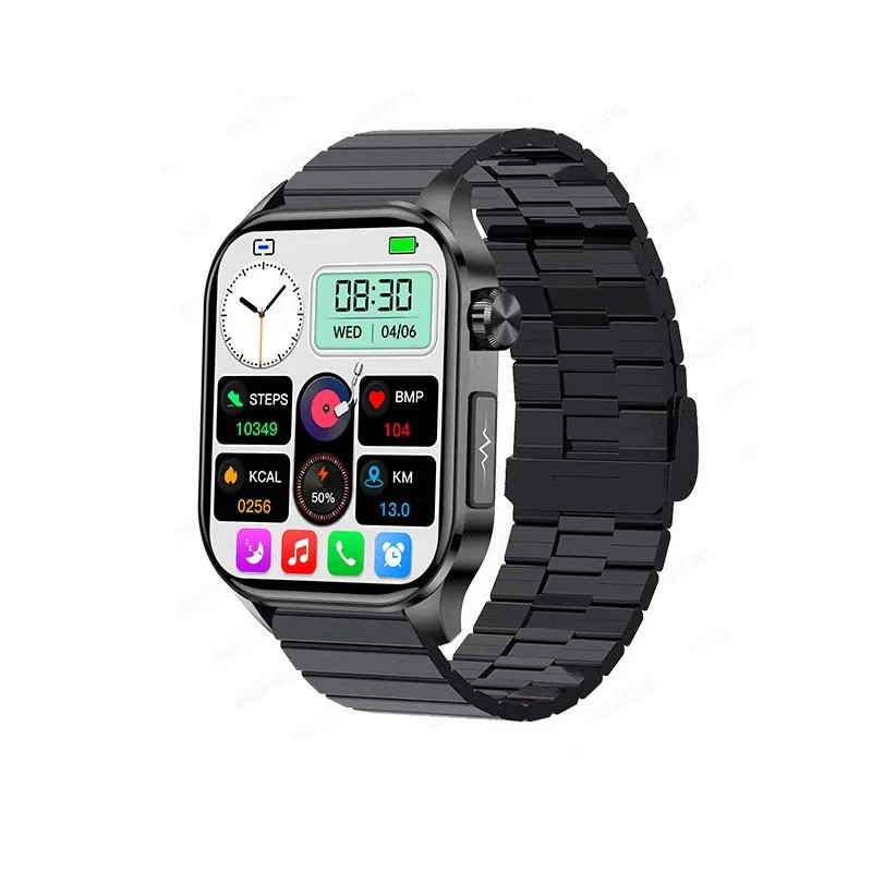 Smartwatch for seniors for blood pressure and blood sugar monitoring