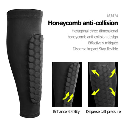 Skanto | Shin Guards with Shock-Absorbing Honeycomb Structure - Football Protection
