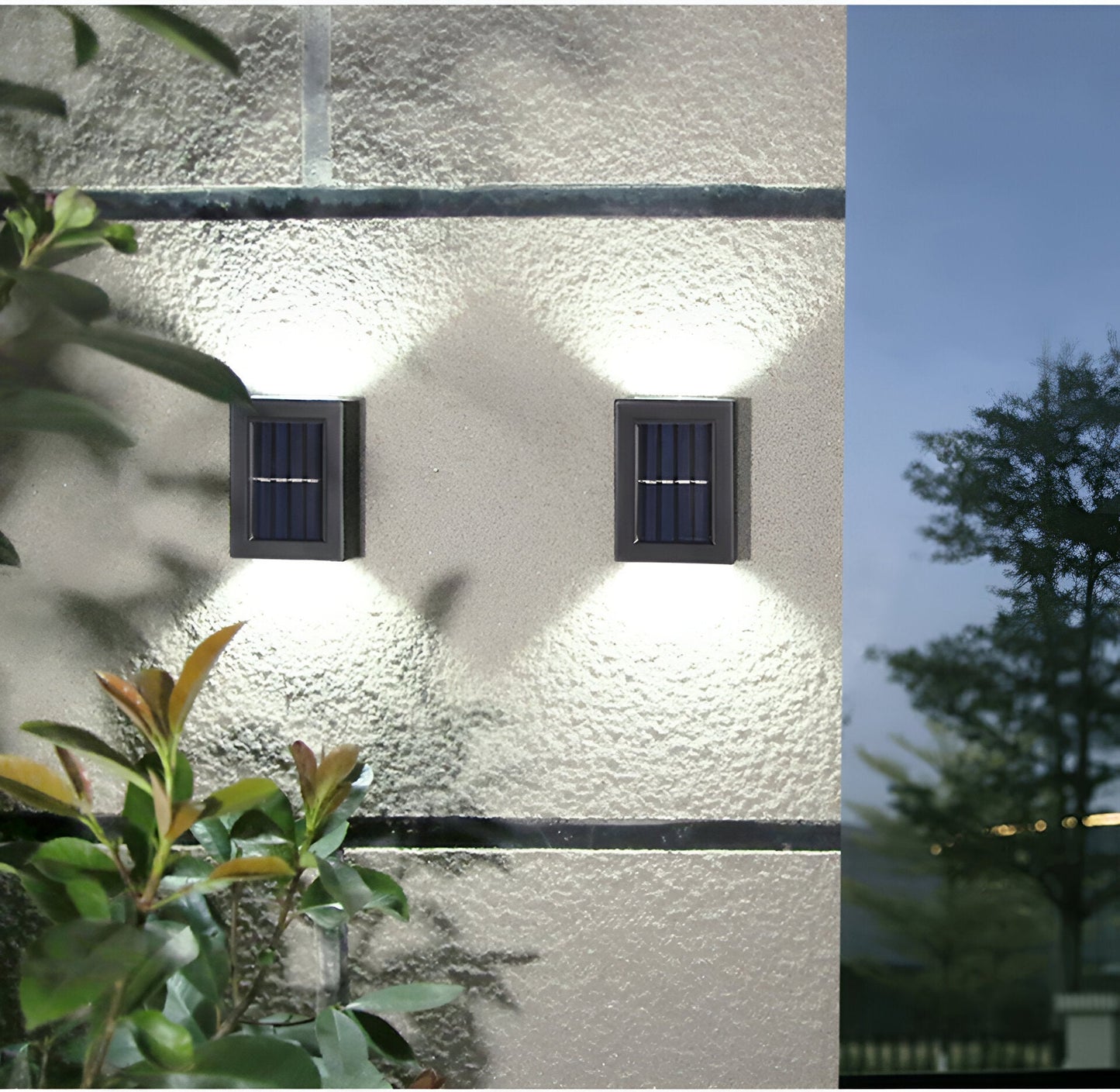 Brehn | Solar Outdoor Lamp LED IP65 waterproof Black