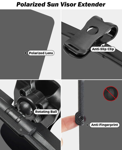 BowLift | Polarized Car Sun Visor