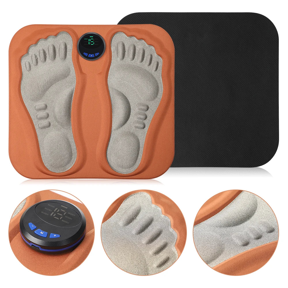 3D Foot Massage Pad | Pain relief for tired feet in seconds – Comfortably from home | Brehn