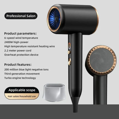Skanto | 2400W High-Performance Hair Dryer with Cool & Warm Air Function - Ion Technology