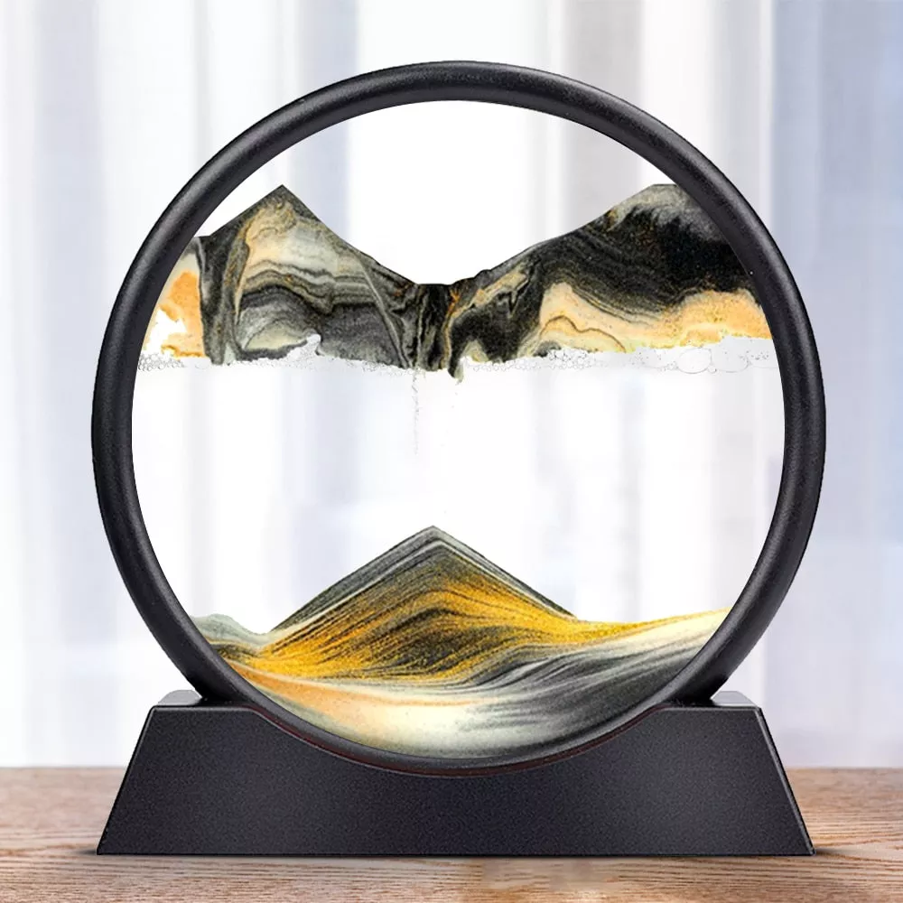 BowLift | 3D Hourglass Deep Sea Sand Landscape