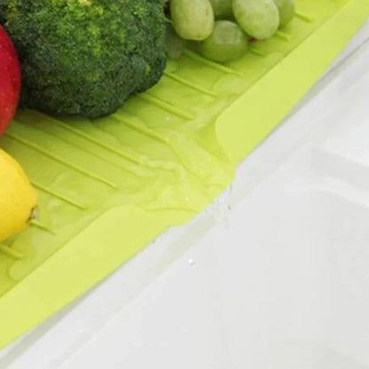 Drain Rack Kitchen Silicone Dish Drainer Tray Large Sink Drying Rack | Bowlift