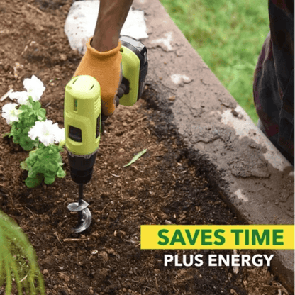 Skanto | DrillDigger Pro – Carbon Steel Garden Hole Digger for Fast Planting