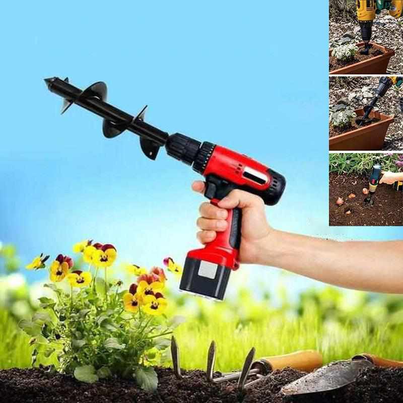 Skanto | DrillDigger Pro – Carbon Steel Garden Hole Digger for Fast Planting