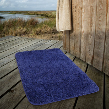 BowLift | Luxura UltraSoft Bath Mat | Super-absorbent microfiber bathroom rug with anti-slip backing