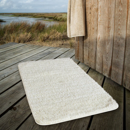 BowLift | Luxura UltraSoft Bath Mat | Super-absorbent microfiber bathroom rug with anti-slip backing