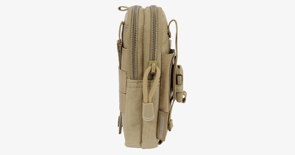 BowLift | Military Waist Bag - Made of Nylon - Waterproof Design - Zipper Closure - Attach with Belt - Travel Gear - Outdoor - Available in 3 Colors