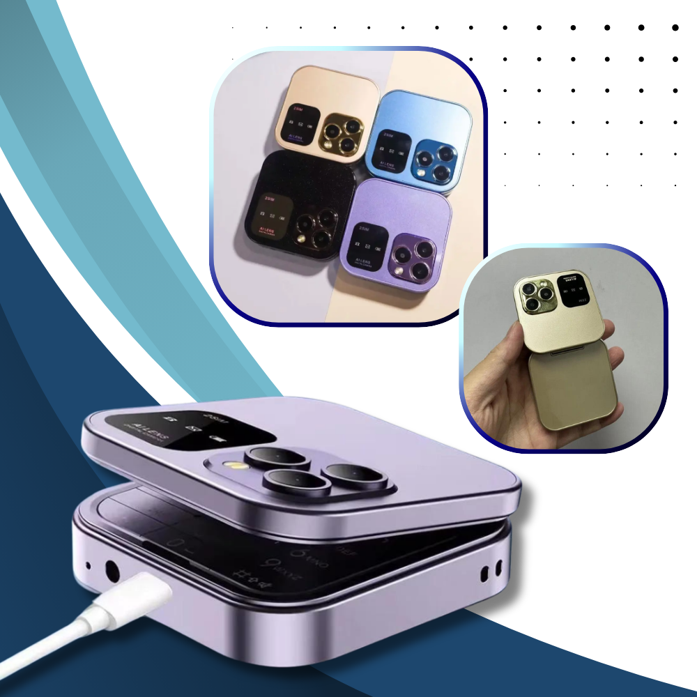 Small Foldable Dual SIM Mobile Phone