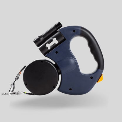 Skanto | DuoLeash Double Dog Leash – Retractable & Tangle-Free with Flashlight