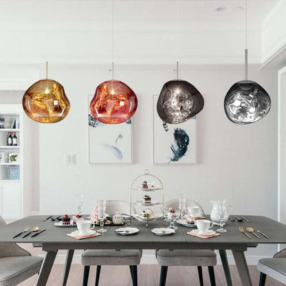 Skanto | Dynamic Acrylic LED Ceiling Lamp with Mirror Finish