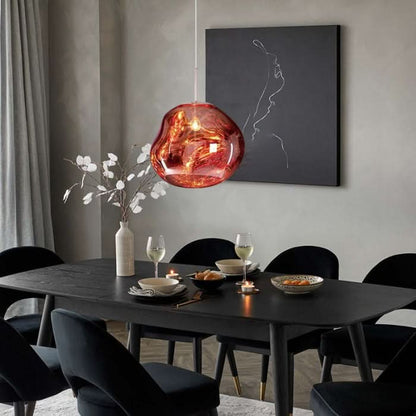Skanto | Dynamic Acrylic LED Ceiling Lamp with Mirror Finish