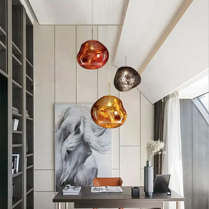 Skanto | Dynamic Acrylic LED Ceiling Lamp with Mirror Finish