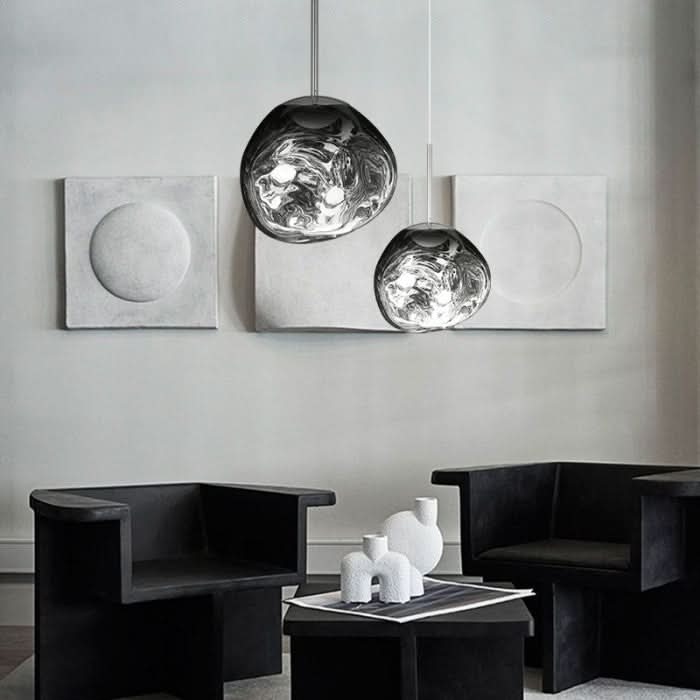 Skanto | Dynamic Acrylic LED Ceiling Lamp with Mirror Finish