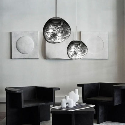 Skanto | Dynamic Acrylic LED Ceiling Lamp with Mirror Finish