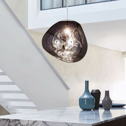 Skanto | Dynamic Acrylic LED Ceiling Lamp with Mirror Finish