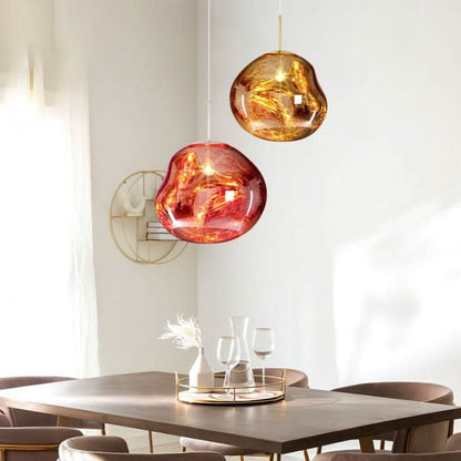 Skanto | Dynamic Acrylic LED Ceiling Lamp with Mirror Finish