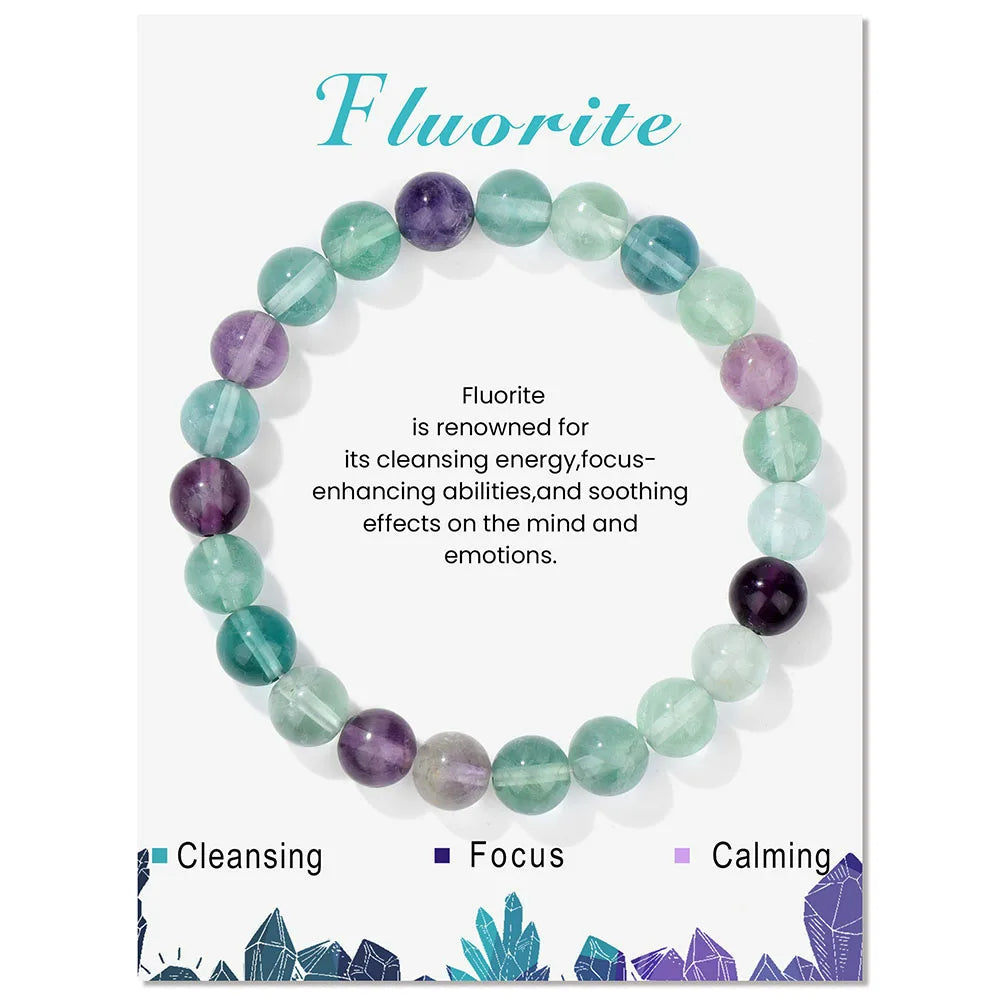 Skanto | Natural Crystal Healing Energy Bracelet - Aria