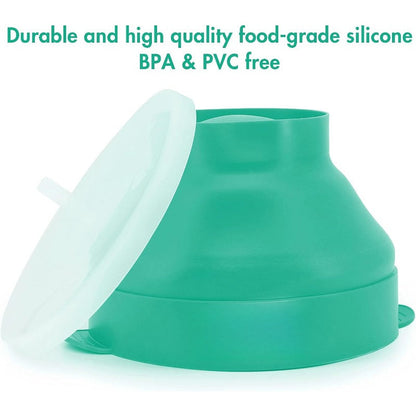 BowLift | Collapsible Silicone Microwave Popcorn Popper