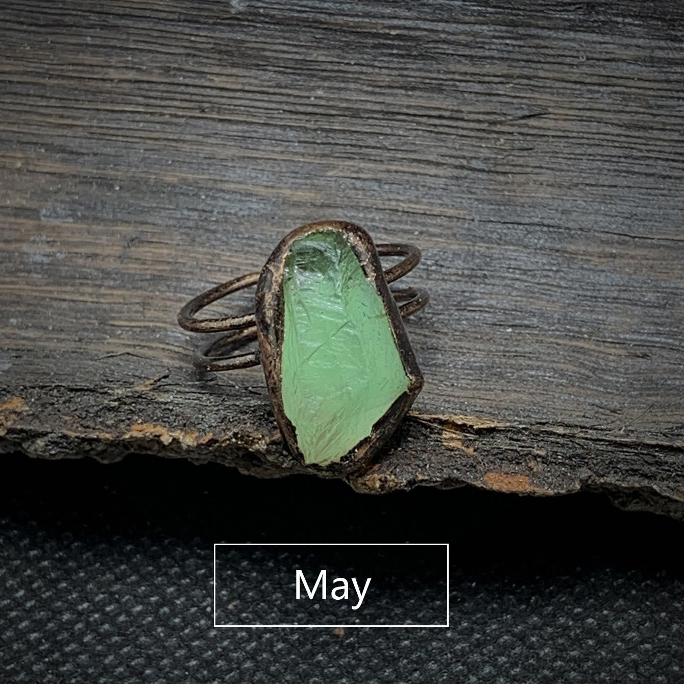 Skanto | Natural Raw Birthstone Ring - Selina