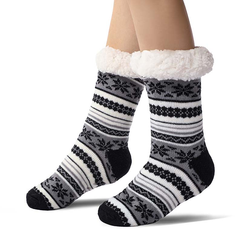BowLift | Snowflake Ultra-thick  Slipper Home Socks