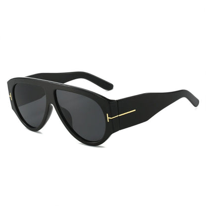Oversized UV400 Aviator Sunglasses Bowlift