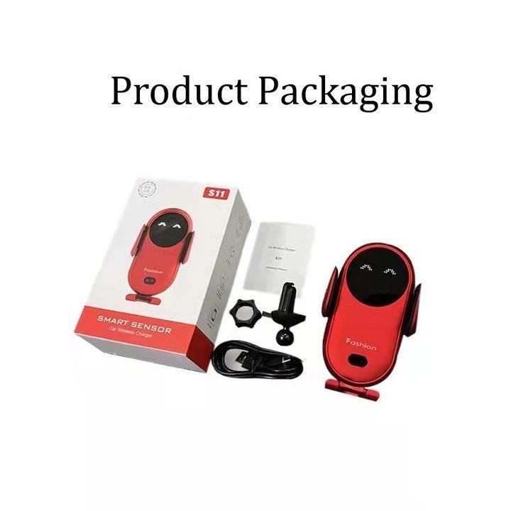Smart Wireless Auto-Sensing Car Phone Holder Charger | Brehn