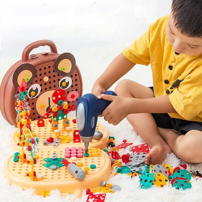 Skanto | Creative Construction Toy with Mini Drill for Kids Ages 6+